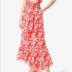 Lisa Marie Fernandez Daisy Sash Skirt 2 M B/W